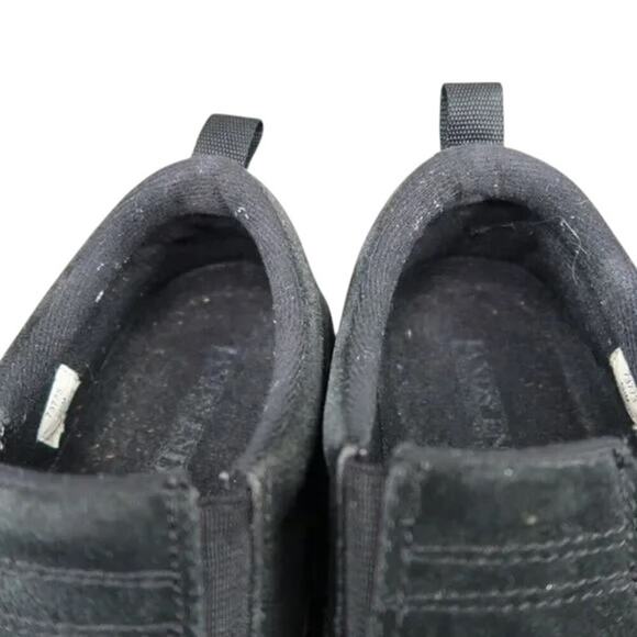 Lands End Shoes Womens 5 Slip On Moc Clog Black Leather Comfort Casual Active - Picture 11 of 12